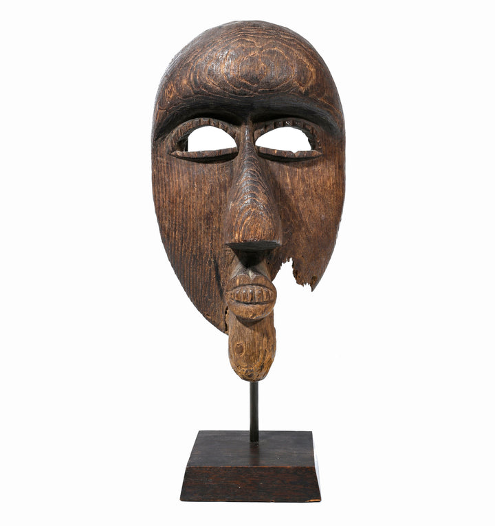 Dan Wood Carved Poro Initiation Mask  