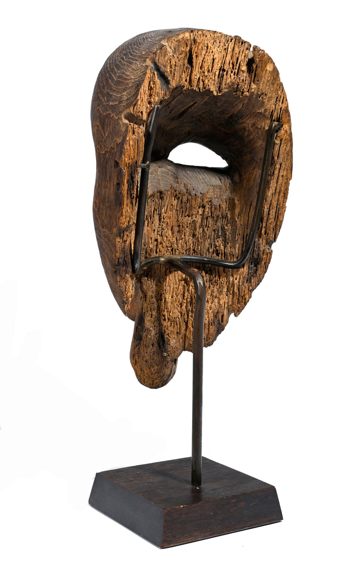 Dan Wood Carved Poro Initiation Mask  