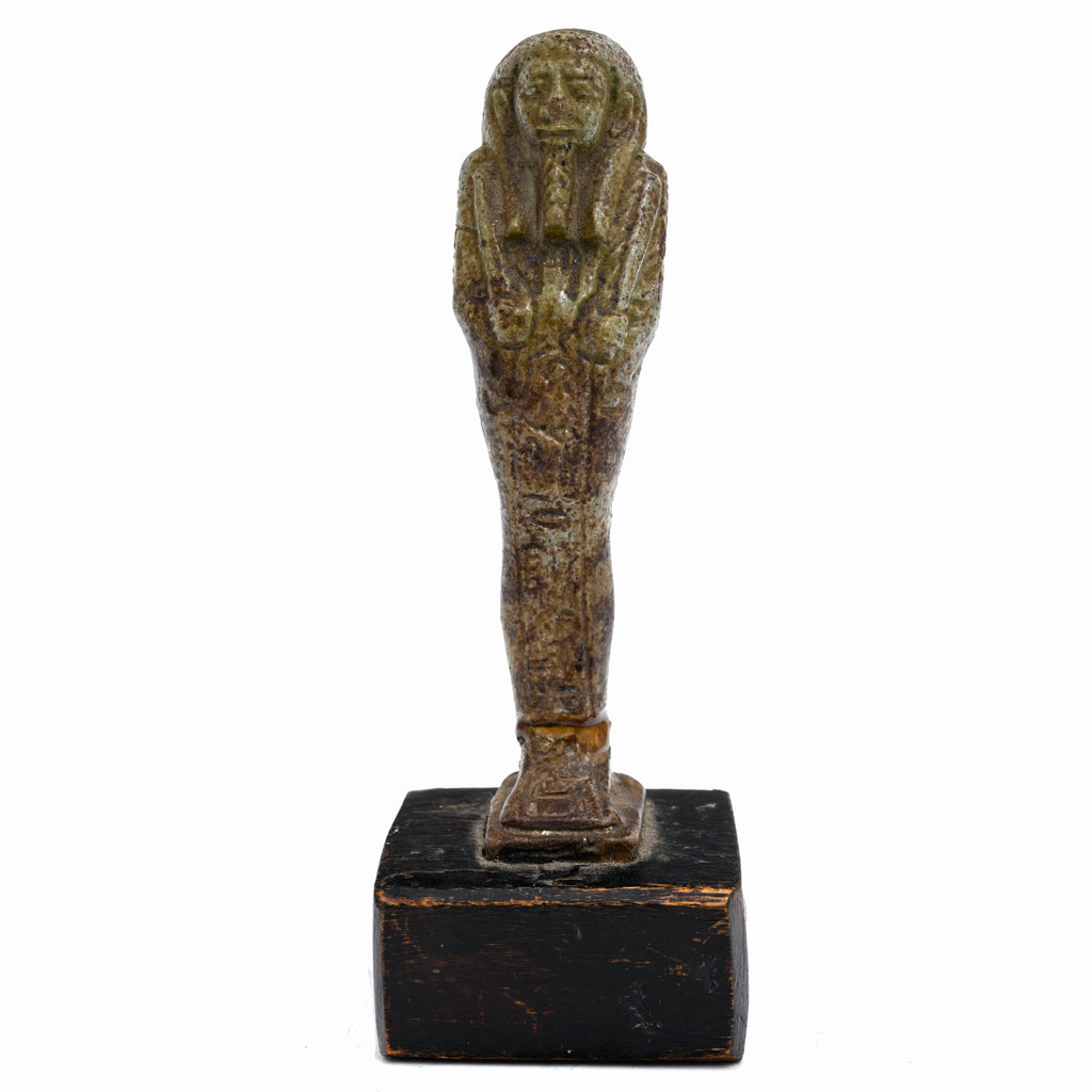 Egyptian Green Faience Ushabti for Ded-hor