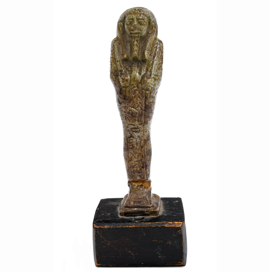 Egyptian Green Faience Ushabti for Ded-hor