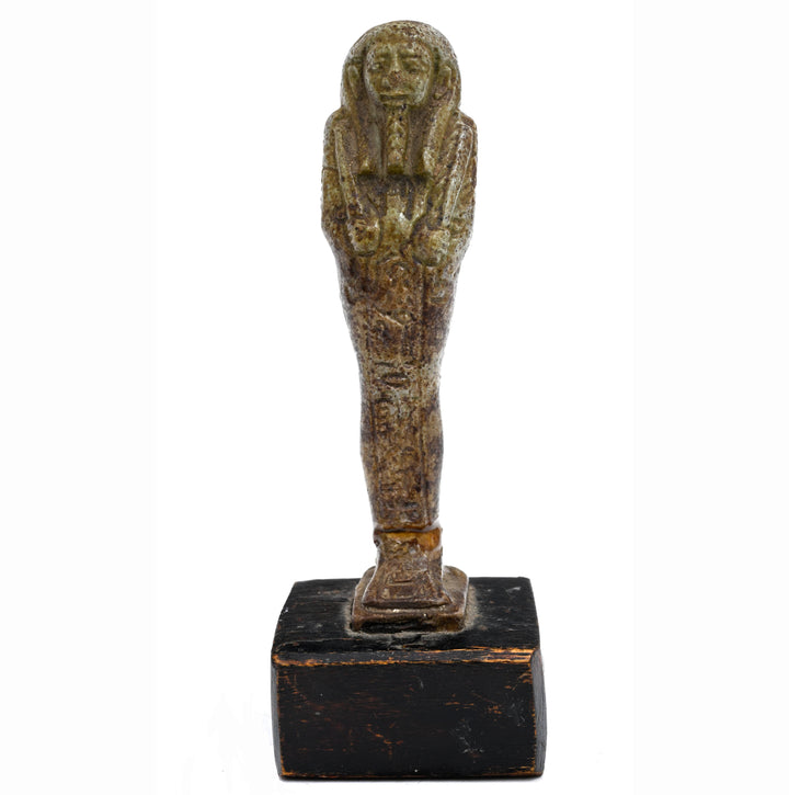 Egyptian Green Faience Ushabti for Ded-hor