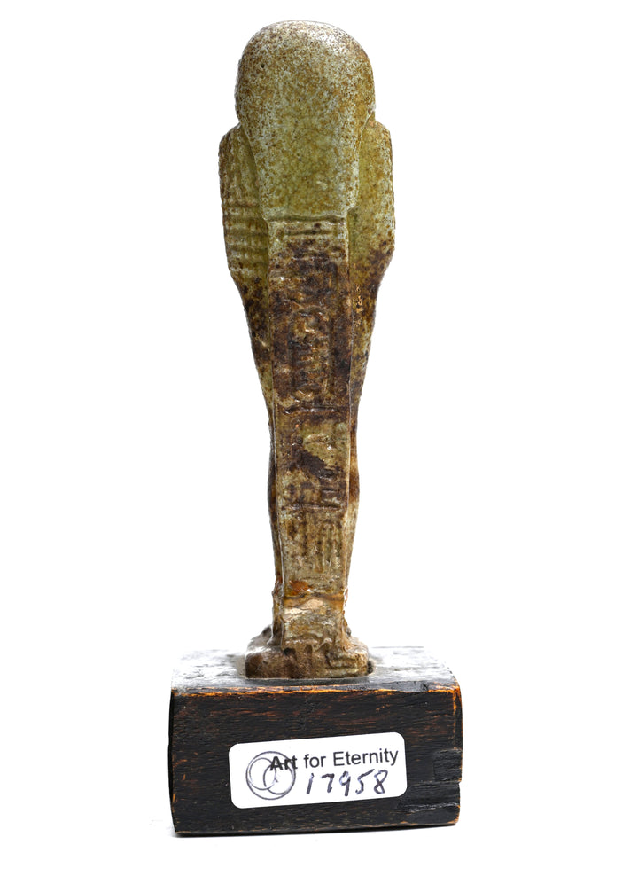 Egyptian Green Faience Ushabti for Ded-hor