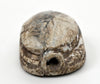 Egyptian Tan Steatite Inscribed Scarab for Protection