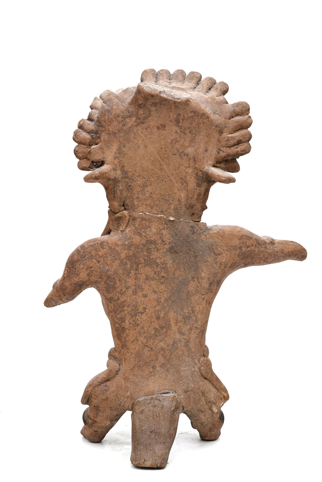Remojadas Standing Female Figure with Chapopote, Veracruz, Mexico