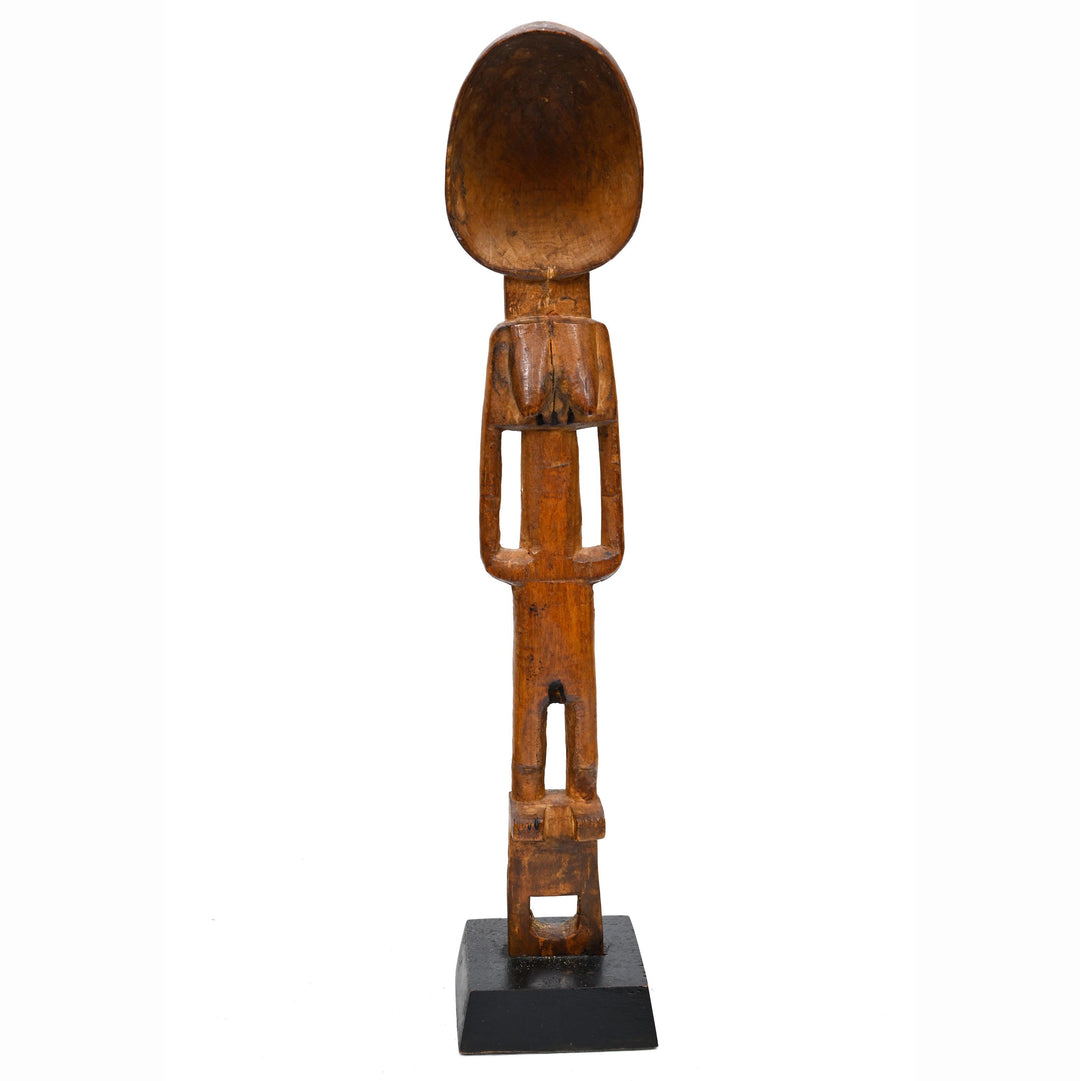 Lobi Wood Anthropomorphic Spoon