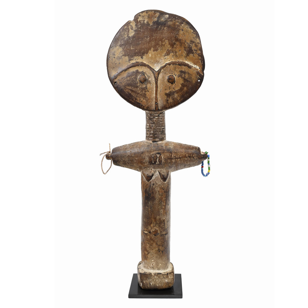 Akan Akuaba Wood Carved Female Doll