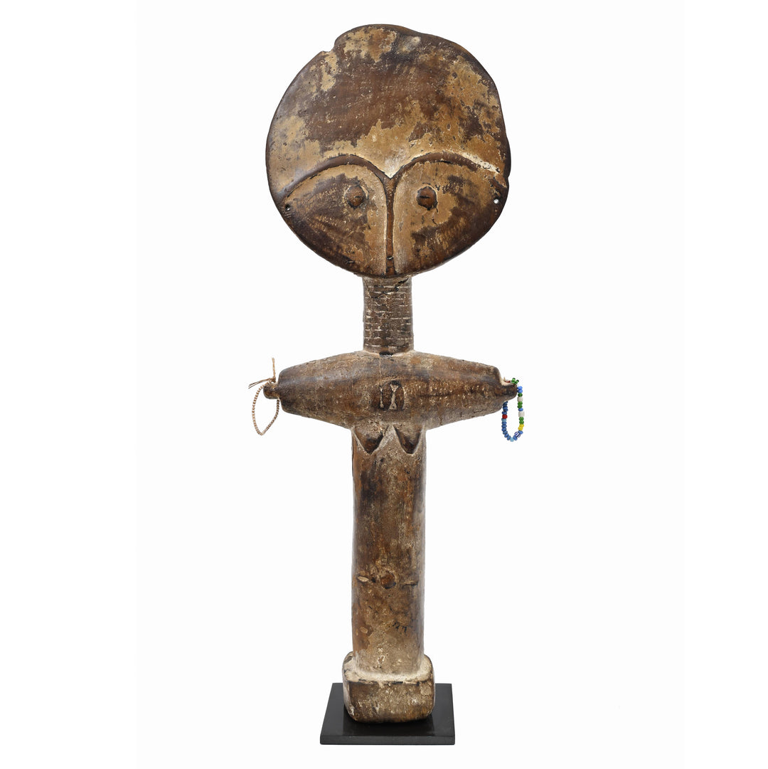 Akan Akuaba Wood Carved Female Doll