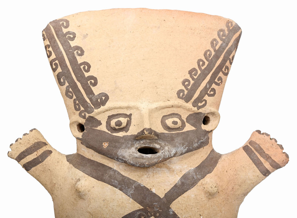 Chancay Pottery Cuchimilco Figure