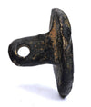 Iron Age Celtic or Provincial Roman Bronze Face Applique