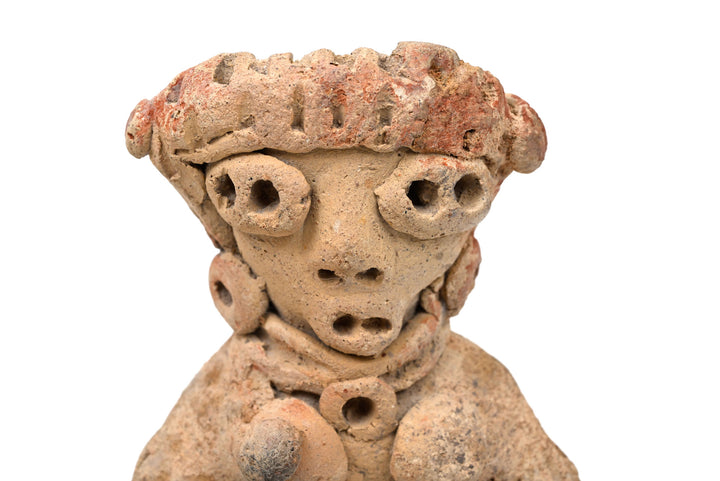 Pre-Columbian Michoacán Terracotta Female Fertility Figure