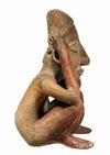 Jalisco Ameca Pottery Crouching Male