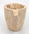 Judean Limestone Handled Ritual Vessel
