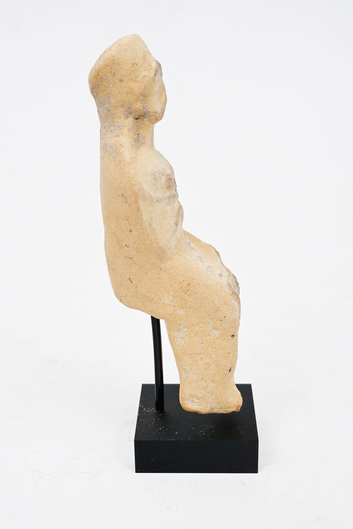 Greek Archaic/Classical Seated Goddess 
