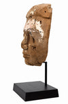 Egyptian Wood Sarcophagus Mask  