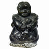 Inuit Soapstone Carved Figure of Mother with Child