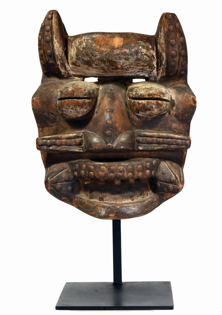 African Ngere Wood Carved  Mask