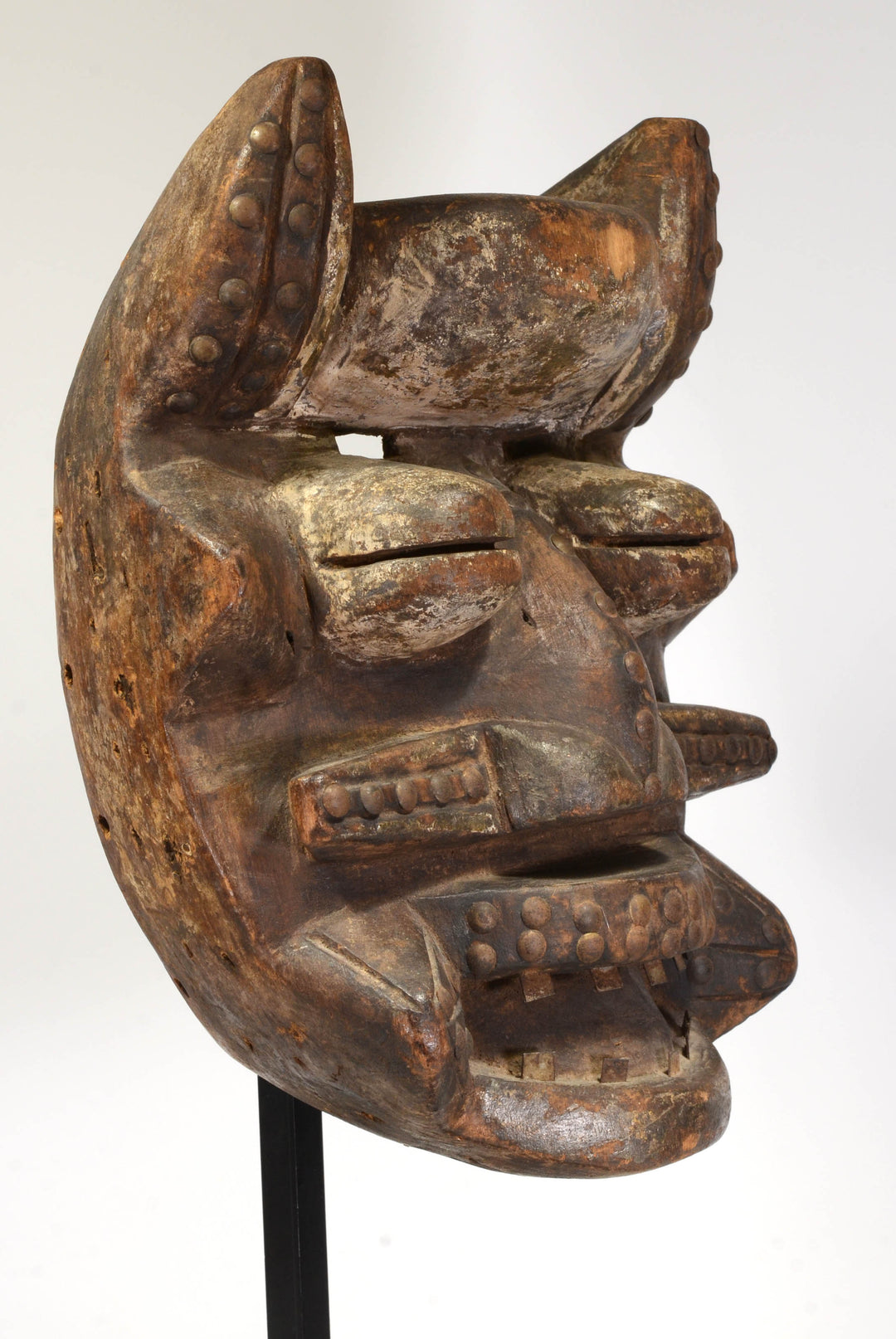 African Ngere Wood Carved  Mask