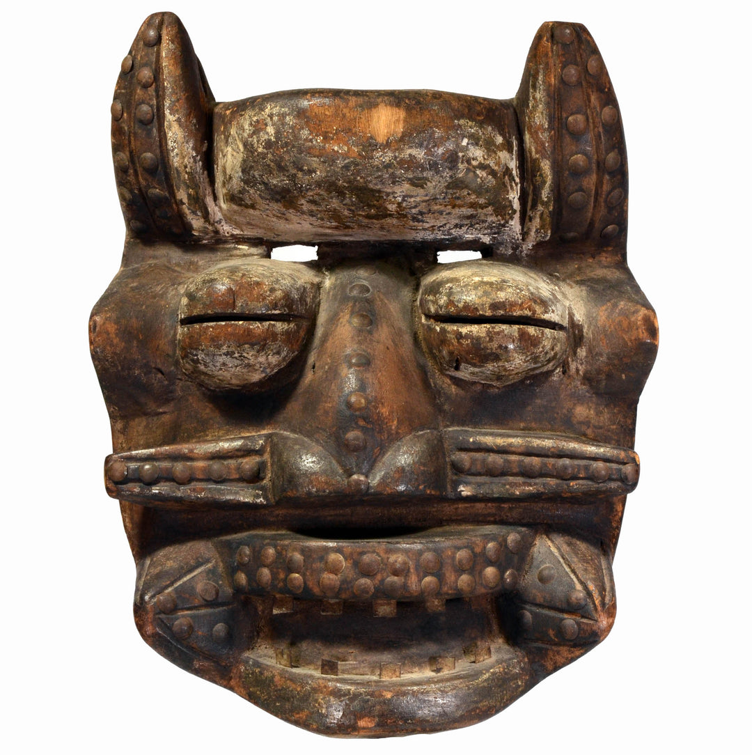 African Ngere Wood Carved  Mask