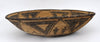 Western Apache Pictorial Coiled Tray with Eight-Point Star, Human Figures, and Dogs