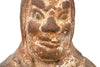 Chinese Painted Pottery Guardian Figure