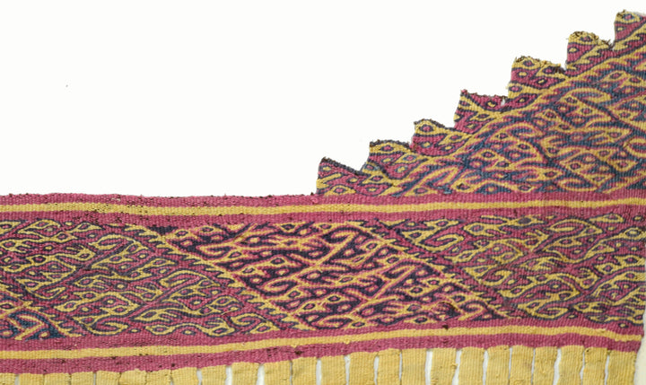 Chimu Woven Textile Panel with Fish