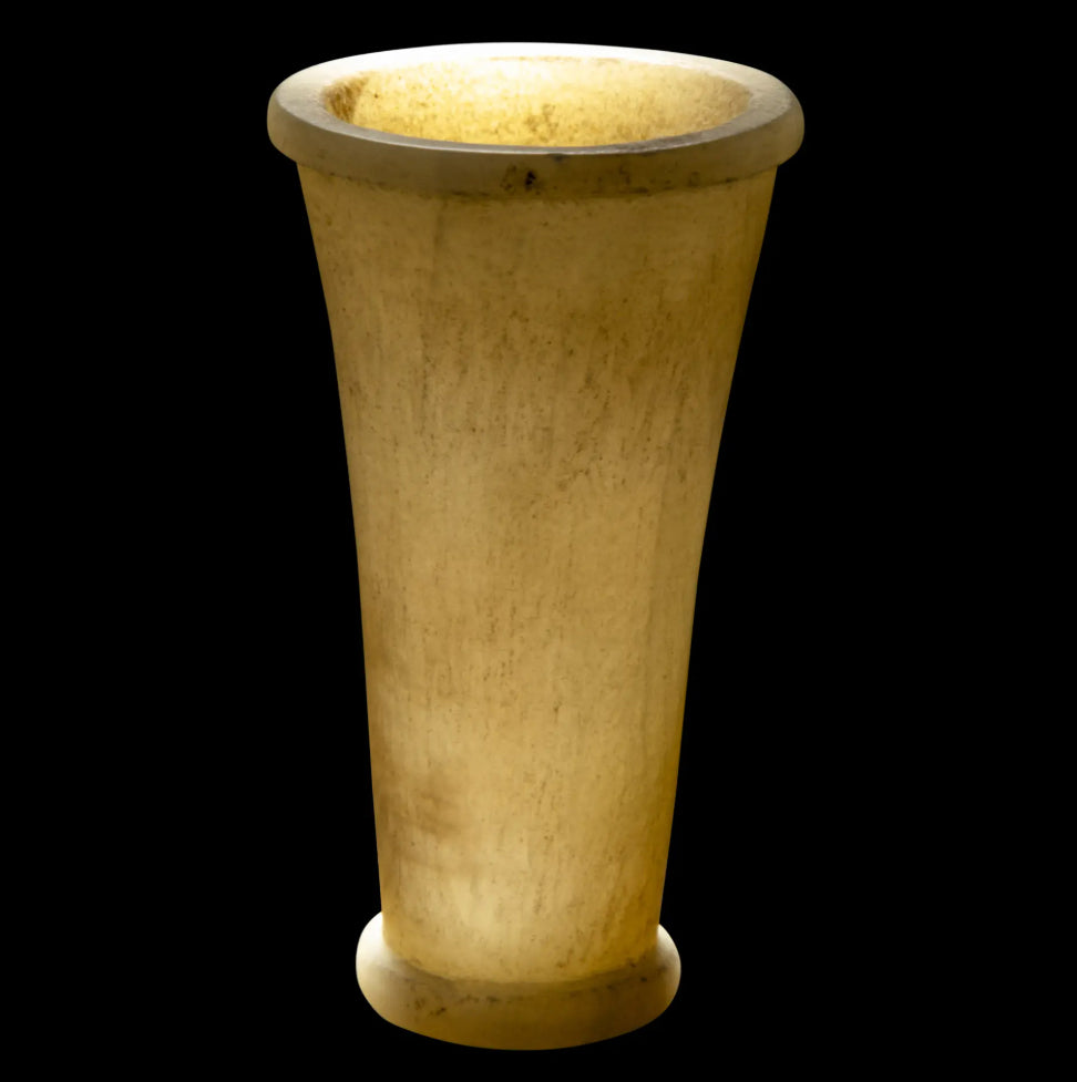 Egyptian Alabaster Cosmetic Beaker