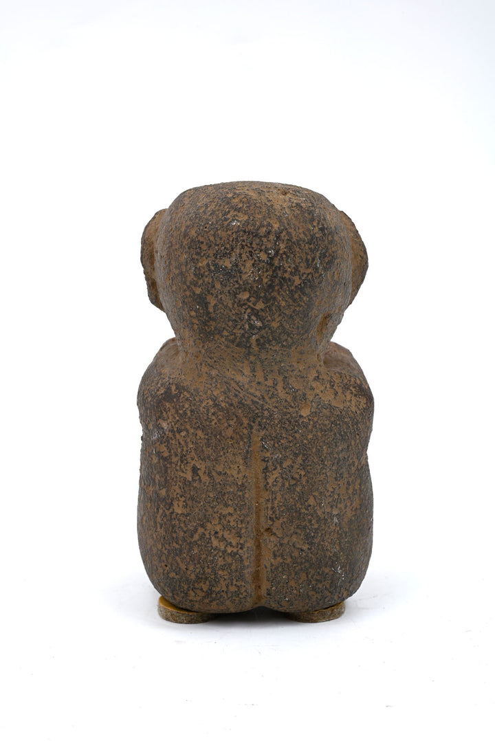 Costa Rican Volcanic Stone Seated Figure