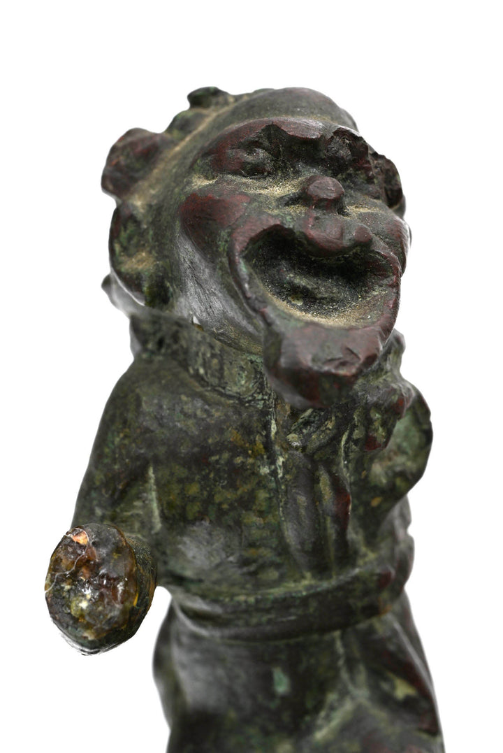 Bronze Statuette of a Comic Actor, Hellenistic or Roman