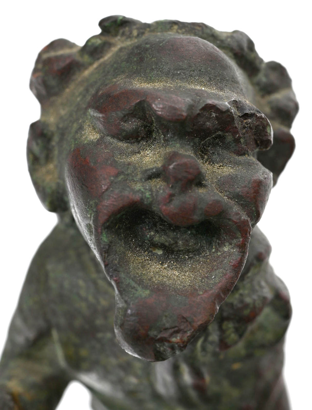 Bronze Statuette of a Comic Actor, Hellenistic or Roman