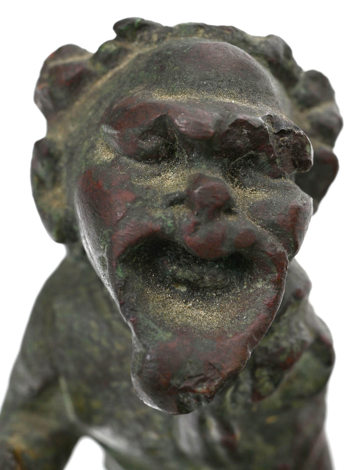Bronze Statuette of a Comic Actor, Hellenistic or Roman