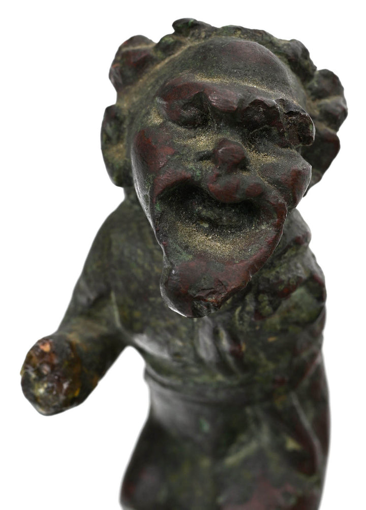 Bronze Statuette of a Comic Actor, Hellenistic or Roman