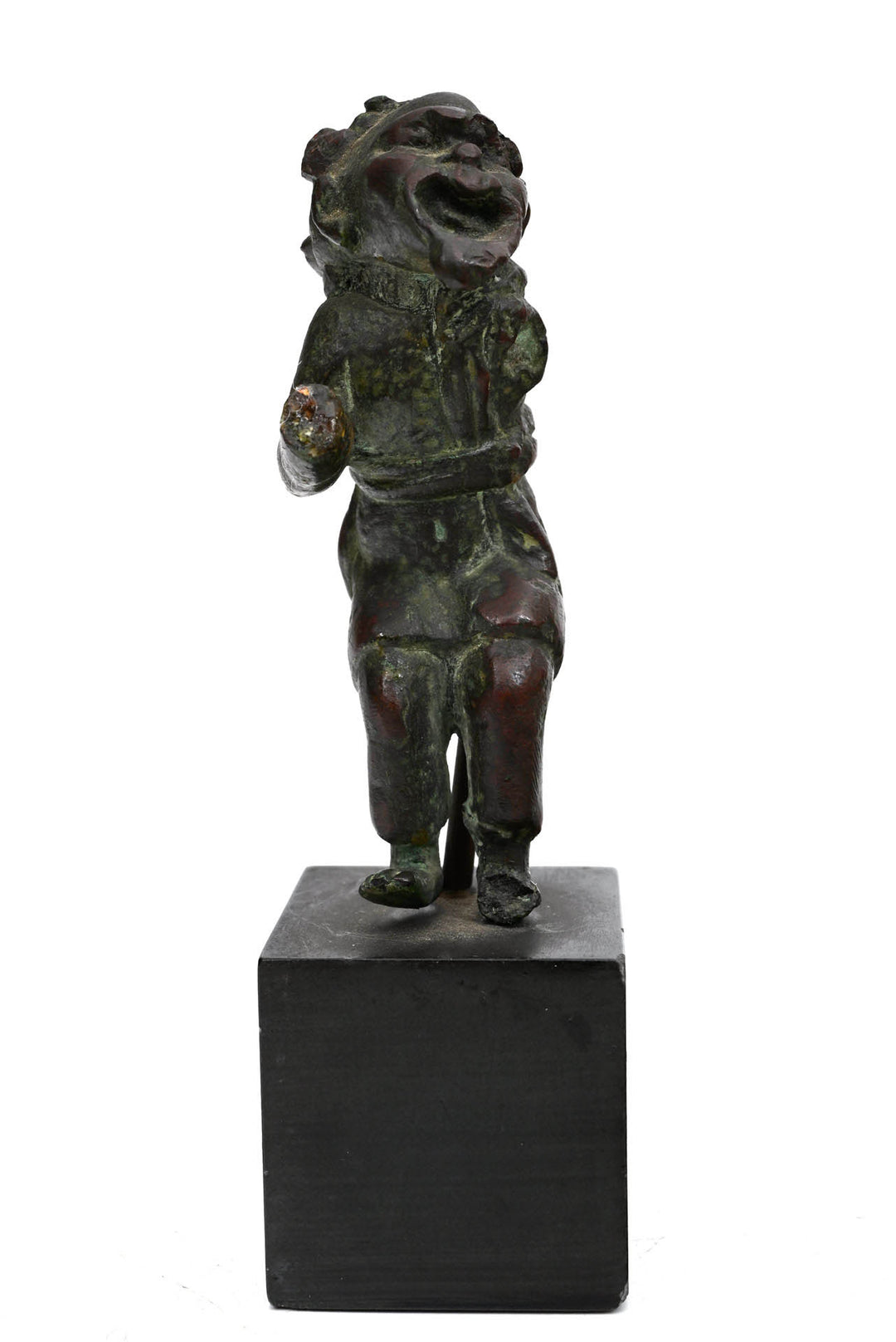 Bronze Statuette of a Comic Actor, Hellenistic or Roman