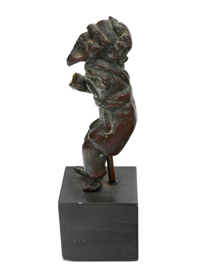 Bronze Statuette of a Comic Actor, Hellenistic or Roman