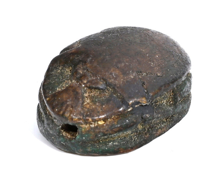 Egyptian Dark Steatite Scarab for Tutmose III