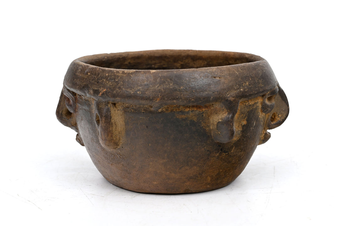 Costa Rican Pottery Face Pot
