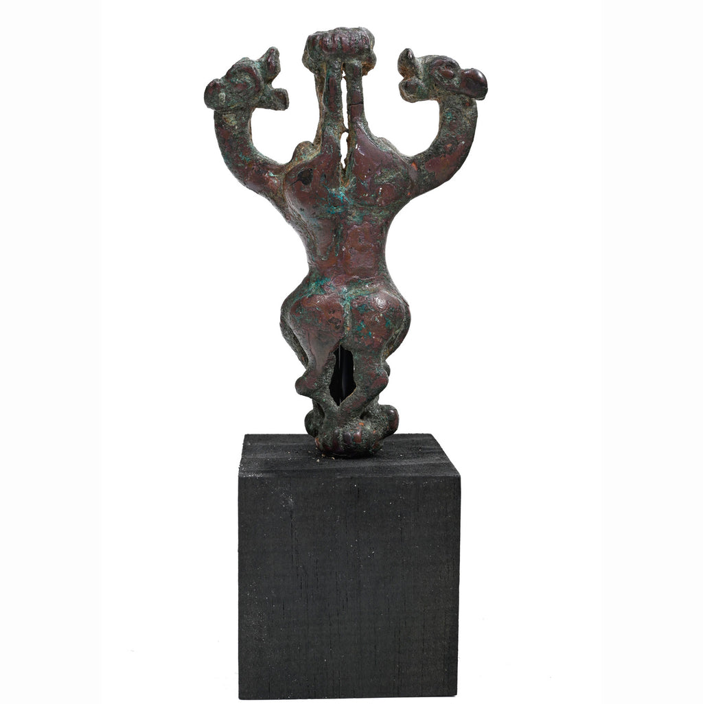 Luristan Bronze Standard Finial 