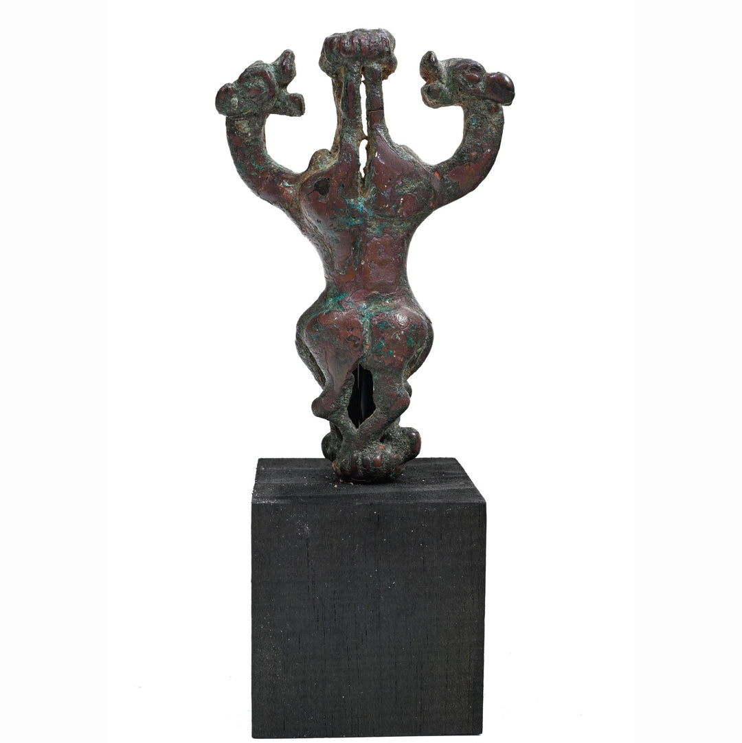 Luristan Bronze Standard Finial 