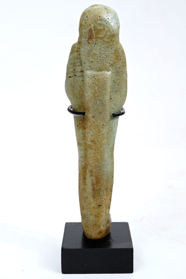 Egyptian Green Glaze Faience Ushabti
