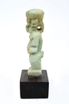 Egyptian Green Glaze Faience Amulet of Pataikos