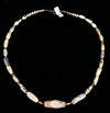 Ancient Glass, Gold & Western Asiatic Stone Bead Necklace