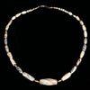 Ancient Glass, Gold & Western Asiatic Stone Bead Necklace
