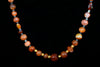 							Roman Carnelian Bead Necklace with Gold Spacers
