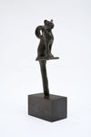 Egyptian Bronze Bastet Cat Finial