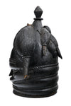 African Mende Sande Society Bundu Helmet Mask
