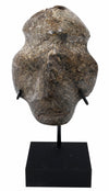 Mezcala Dark Andesite or Basalt-type stone Pendent Masket