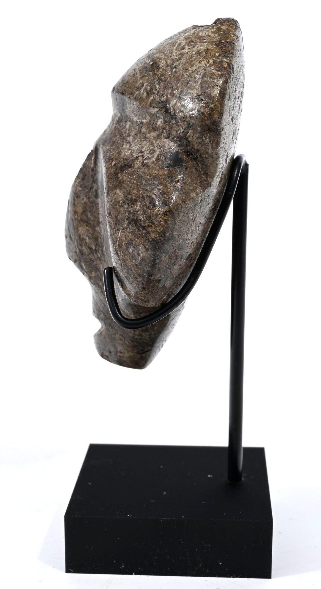 Mezcala Dark Andesite or Basalt-type stone Pendent Masket
