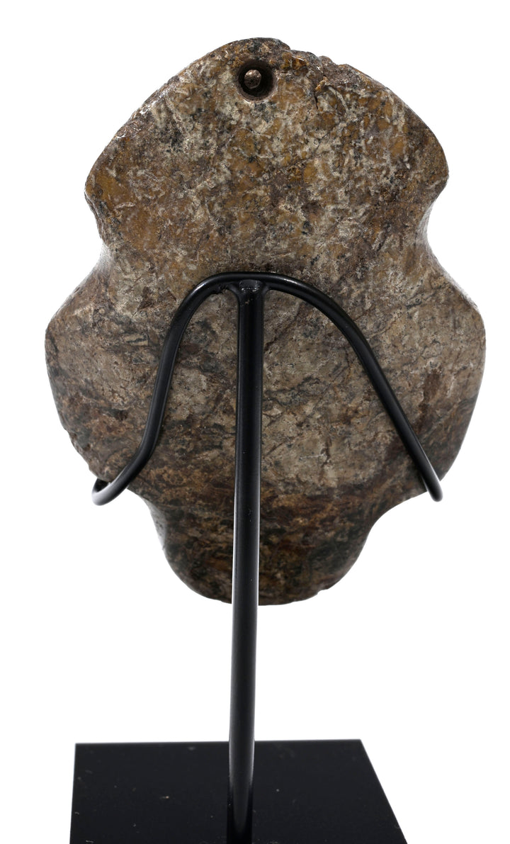 Mezcala Dark Andesite or Basalt-type stone Pendent Masket
