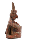 Nayarit Seated Musician with Drum, West Mexico, ca. 100 BC–250 AD