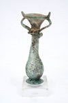 Roman Glass Twin Handled Amphoiskos