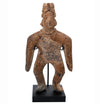 Colima Flat Figure with Horned Headdress, West Mexico